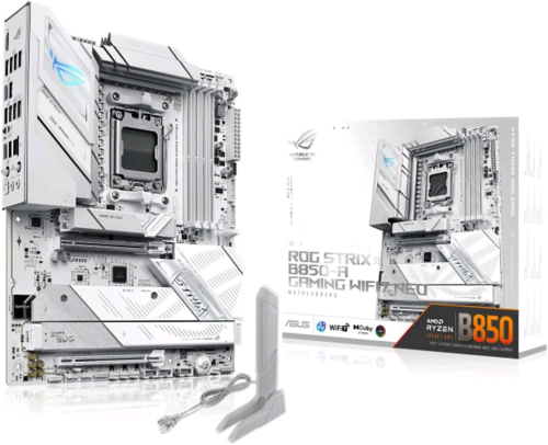 ASUS ROG STRIX B850-A GAMING WI-FI 7 NEO AMD B850 SOCKET AM5 ATX BIANCO